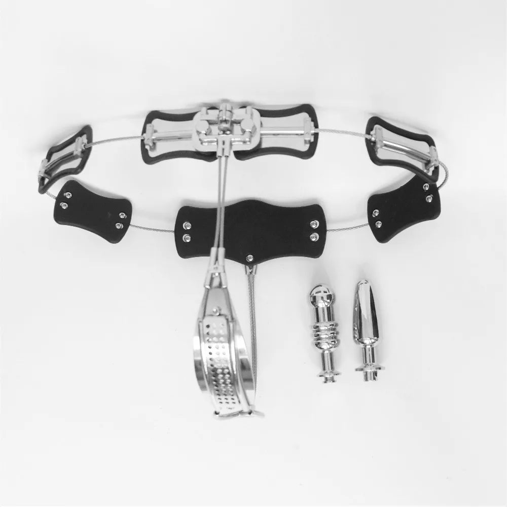 Adjustable Size Female Chastity Belt