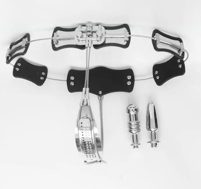 Adjustable Size Female Chastity Belt