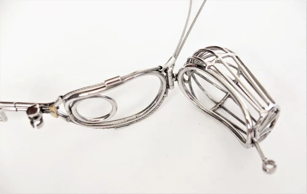 Adjustable Size Male Chastity Belt