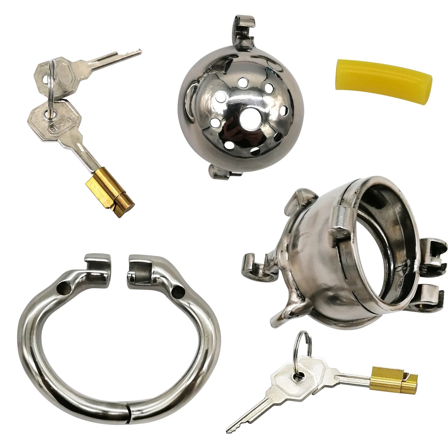 Hinge Ring Stealth Lock Male Chastity Cage