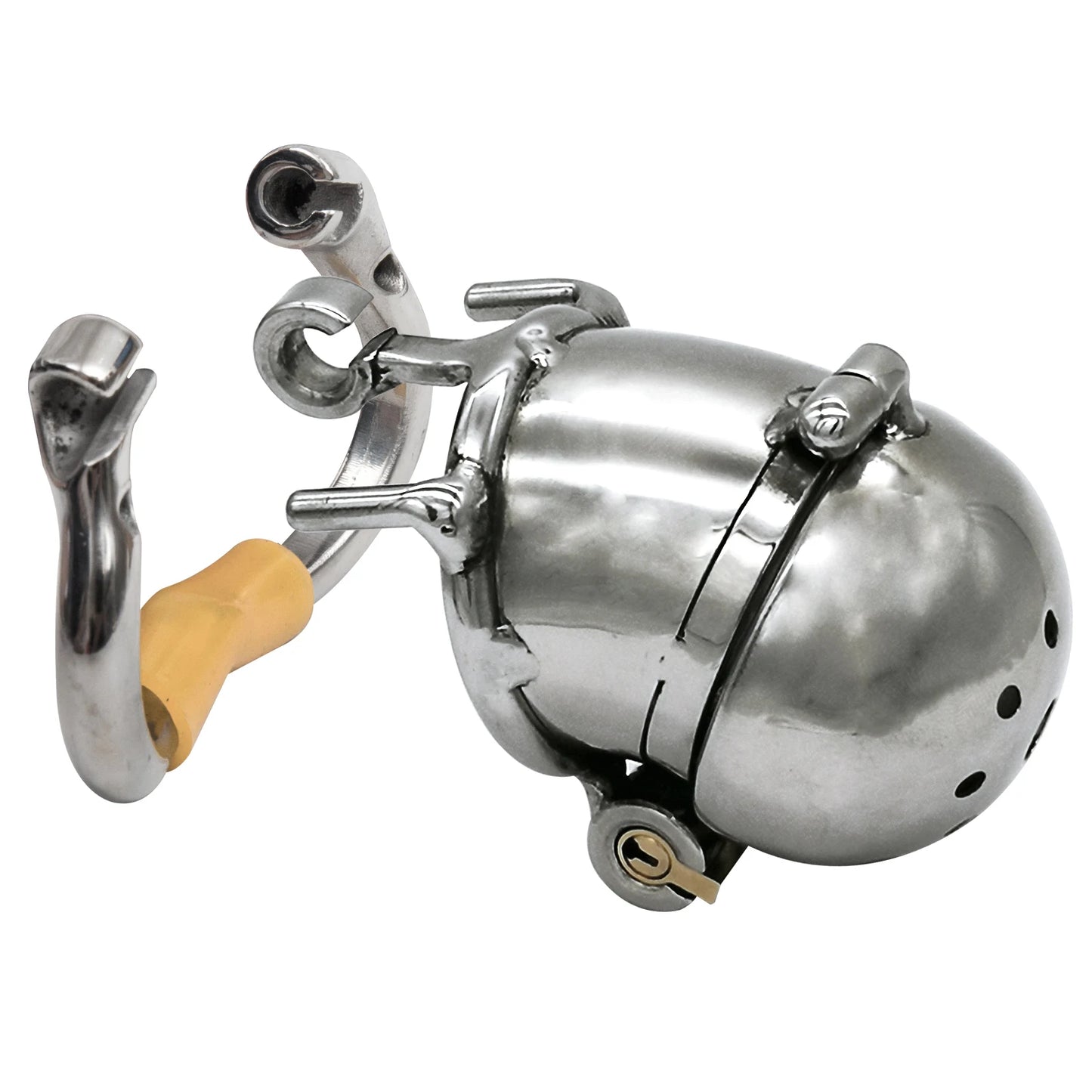 Hinge Ring Stealth Lock Male Chastity Cage