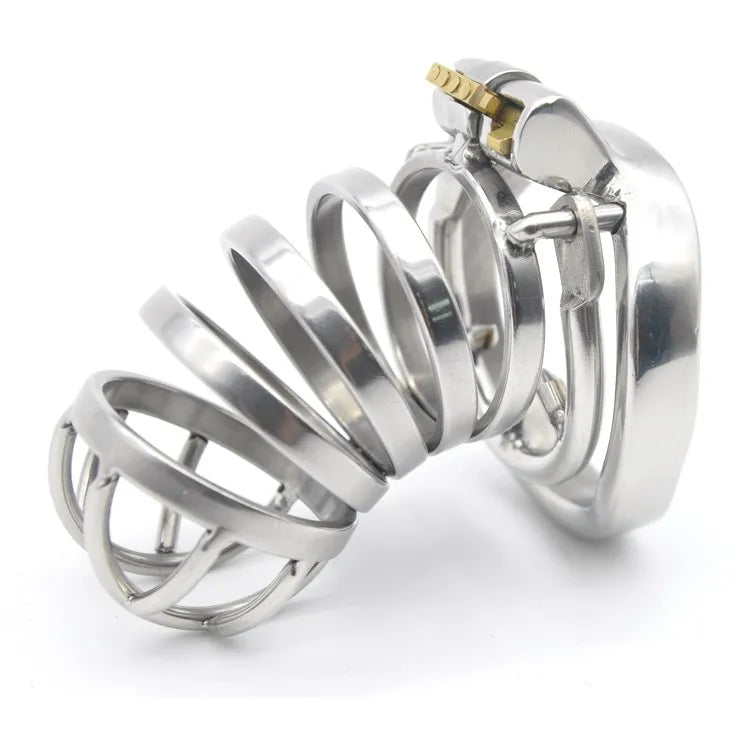 Happygo Chastity Cage with Anti-Shedding Ring