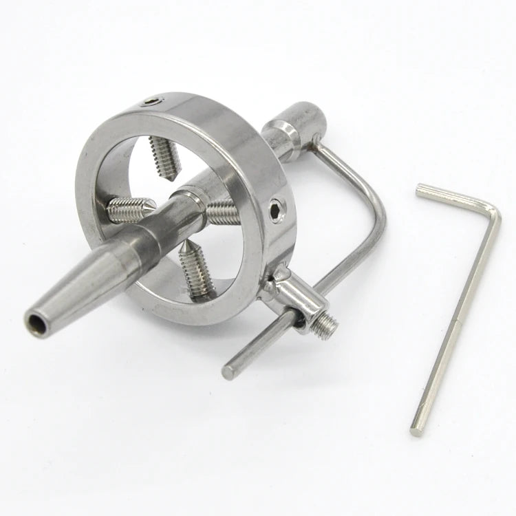 Screw Lock Penis Rings Spiked Cock Cage