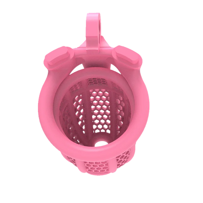 3D Printed Bee-hive Male Chastity Cage