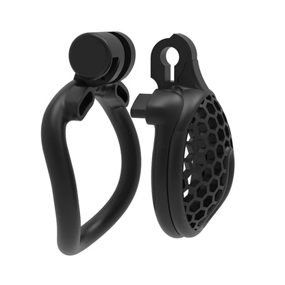 Mini Bee-hive Design Breathable Cock Cage