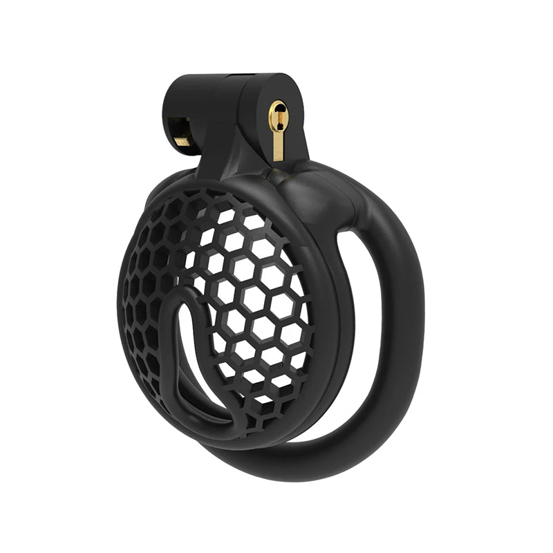 Mini Bee-hive Design Breathable Cock Cage