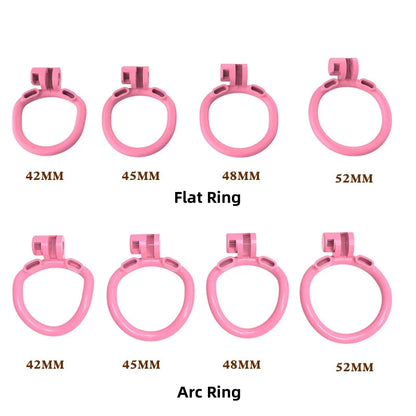 Mini Bee-hive Design Male Chastity Device