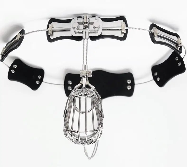 Adjustable Size Male Chastity Belt