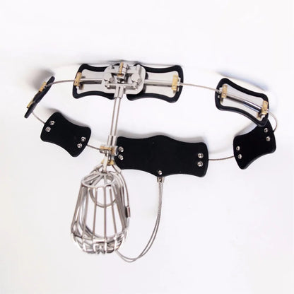 Adjustable Size Male Chastity Belt