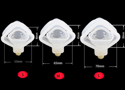 Barbed Massage Silicone Chastity Cage