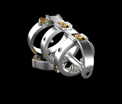 Sadism Double Lock Male Chastity Device