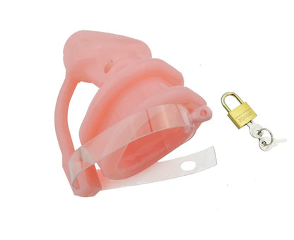 Barbed Massage Silicone Chastity Device