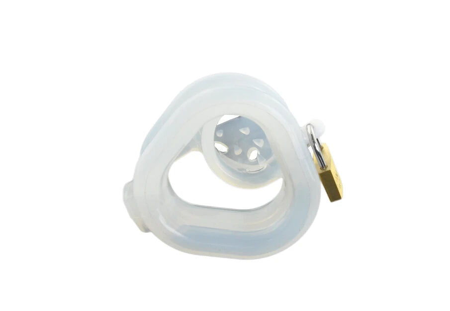 Barbed Massage Silicone Chastity Device