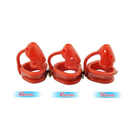 Barbed Massage Silicone Chastity Device