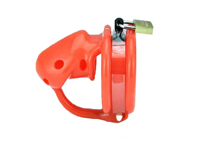 Barbed Massage Silicone Chastity Device