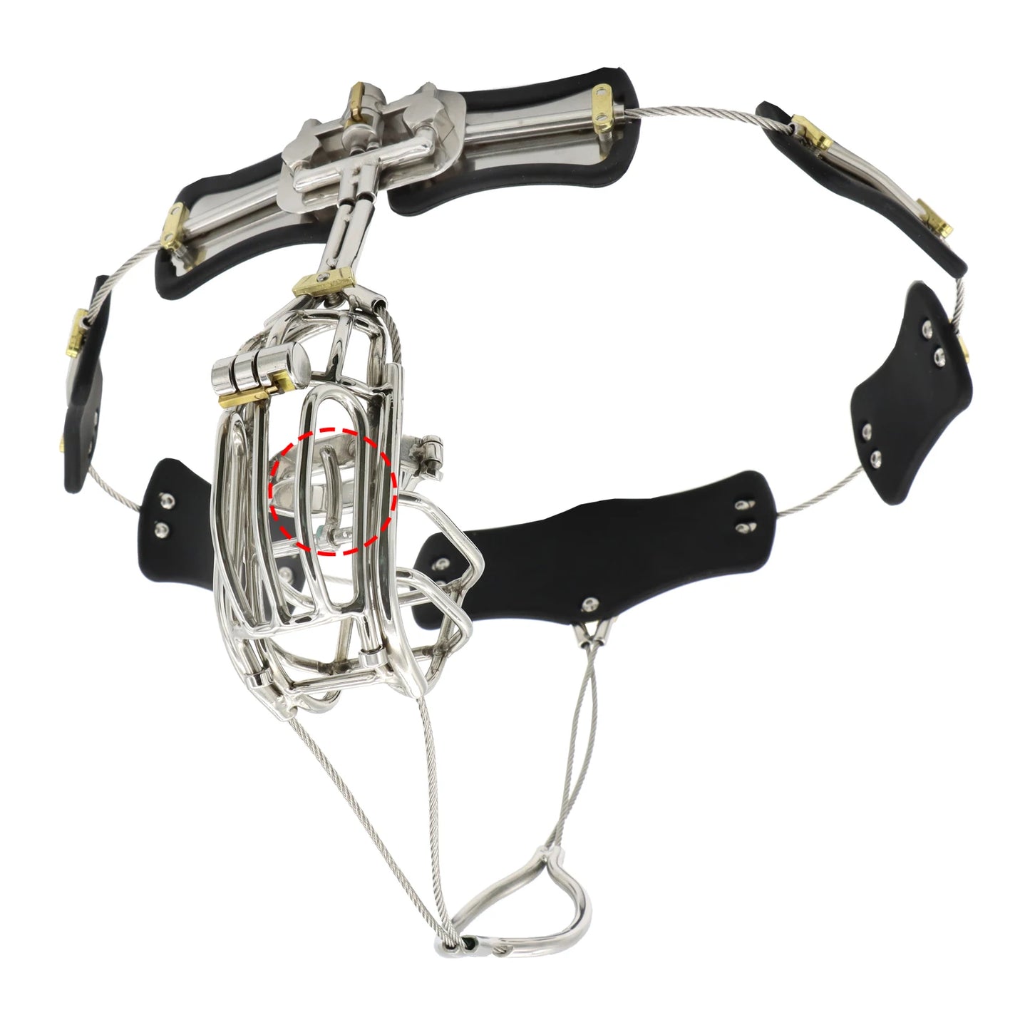 Clip Cage Male Chastity Belt