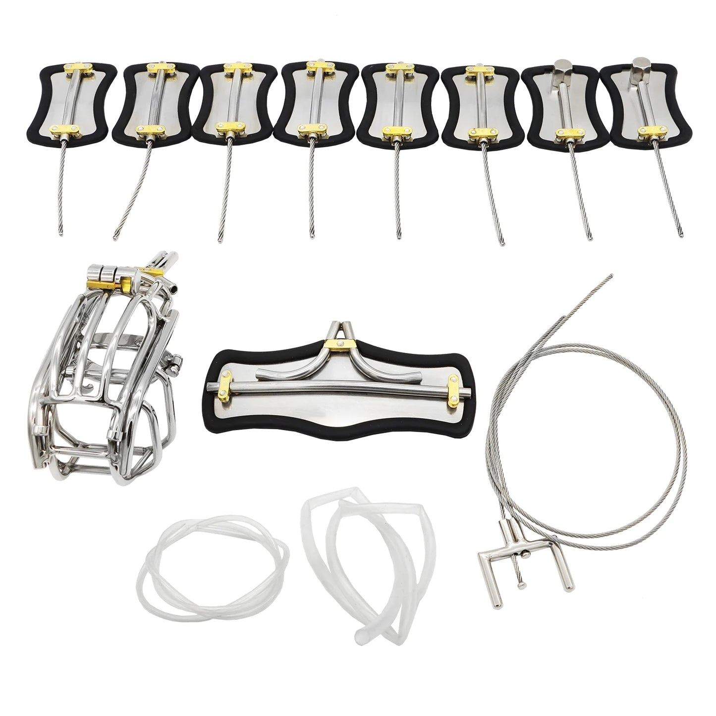Clip Cage Male Chastity Belt