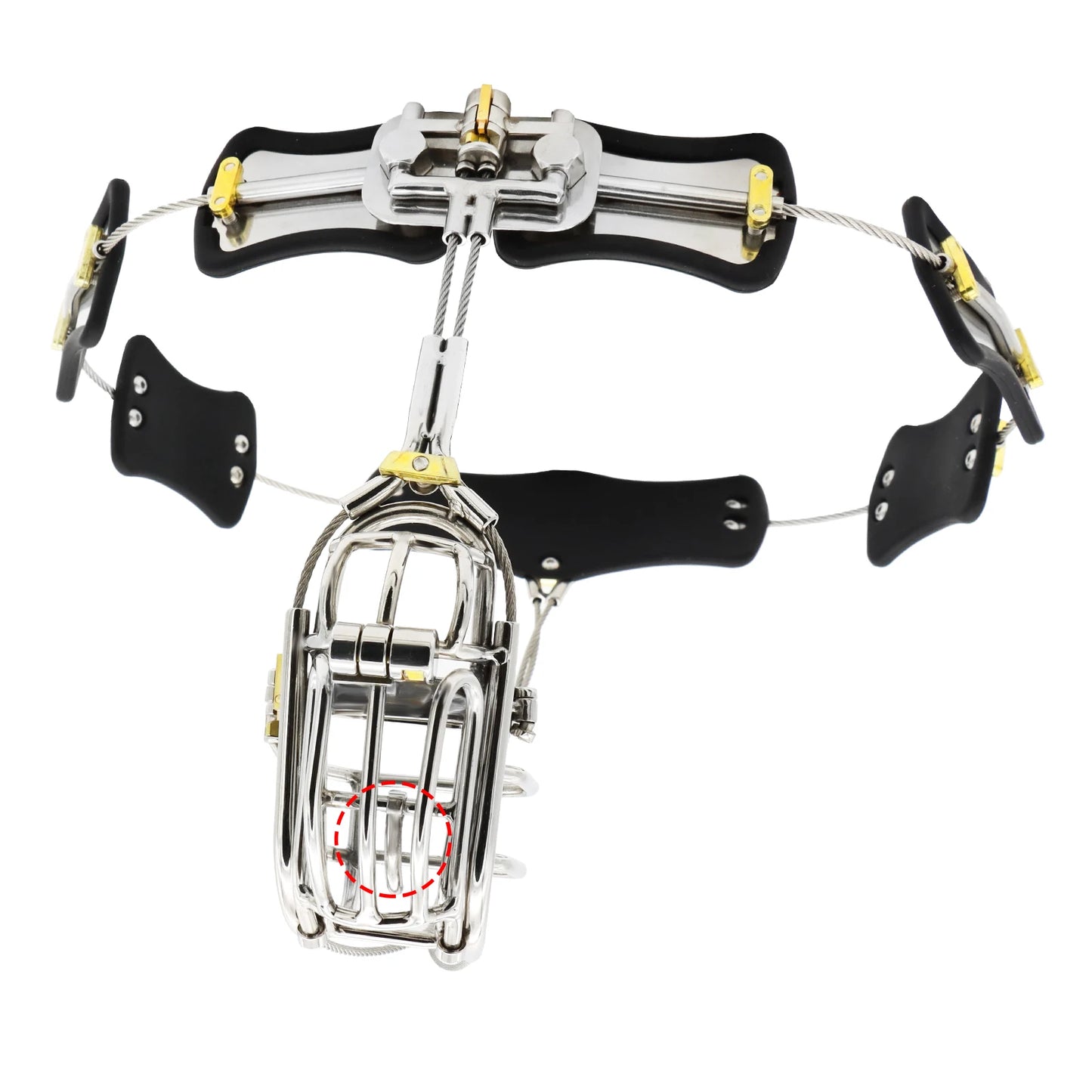 Clip Cage Male Chastity Belt