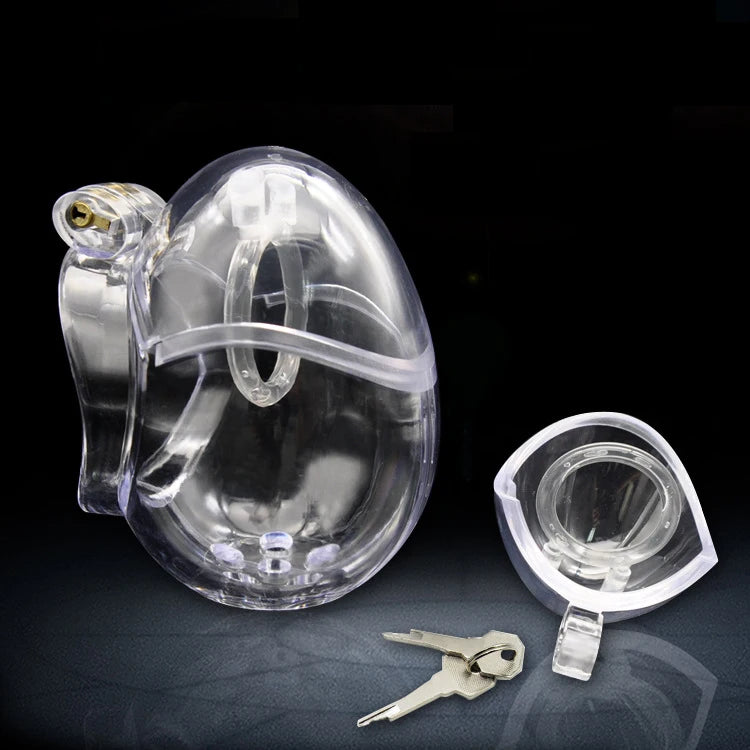Eggshell Fully Encircled Chastity Cage