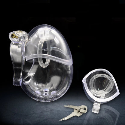 Eggshell Fully Encircled Chastity Cage