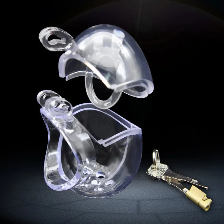 Eggshell Fully Encircled Chastity Cage