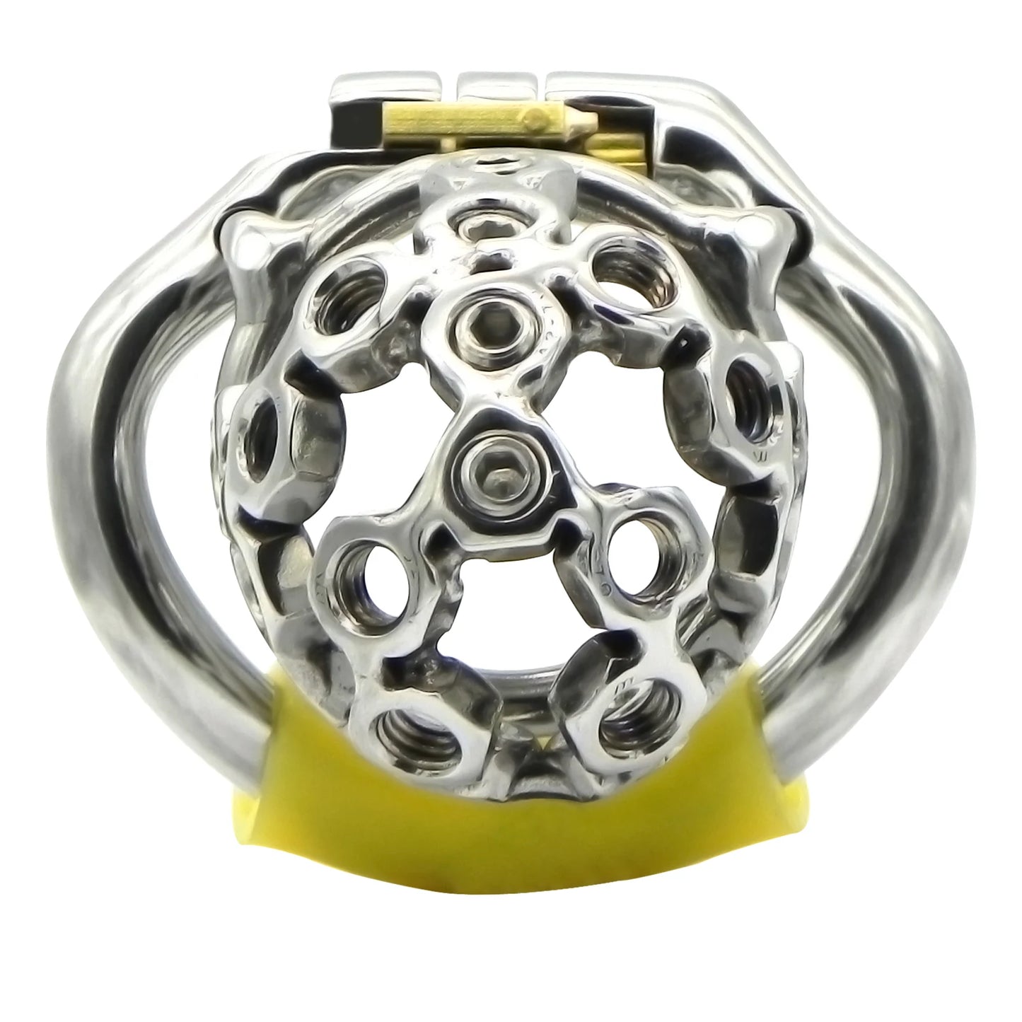 Ergonomic Stainless Steel Stealth Lock Male Chastity Device,Cock Cage,Penis Lock,Cock Ring,Chastity Belt,S061