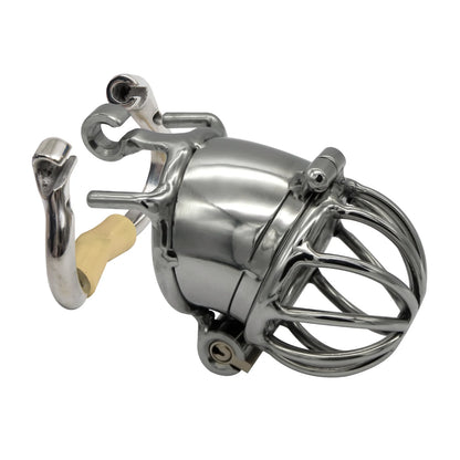 Openable Glans Cap Chastity Cage S076