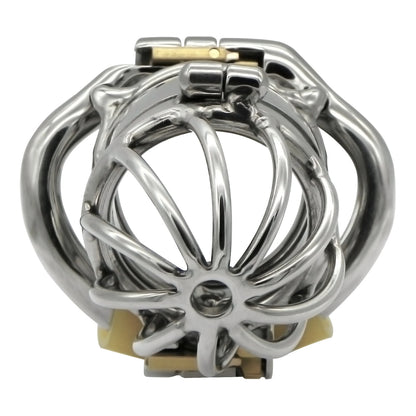 Openable Glans Cap Chastity Cage S076