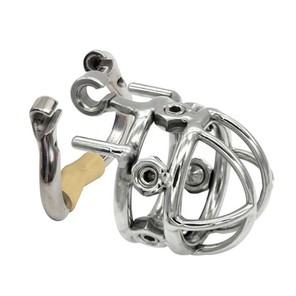 Spiked Chastity Cage Penis Lock S072