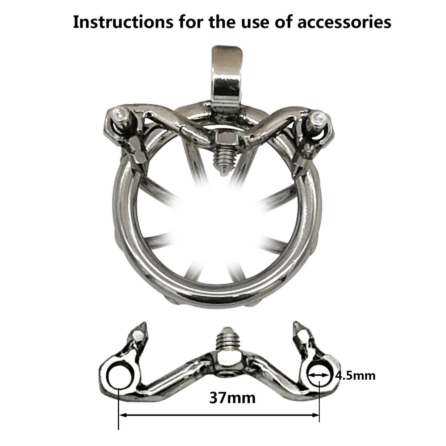 Ergonomic Stainless Steel Stealth Lock Male Chastity Device,Cock Cage,Penis Lock,Cock Ring,Chastity Belt,S061