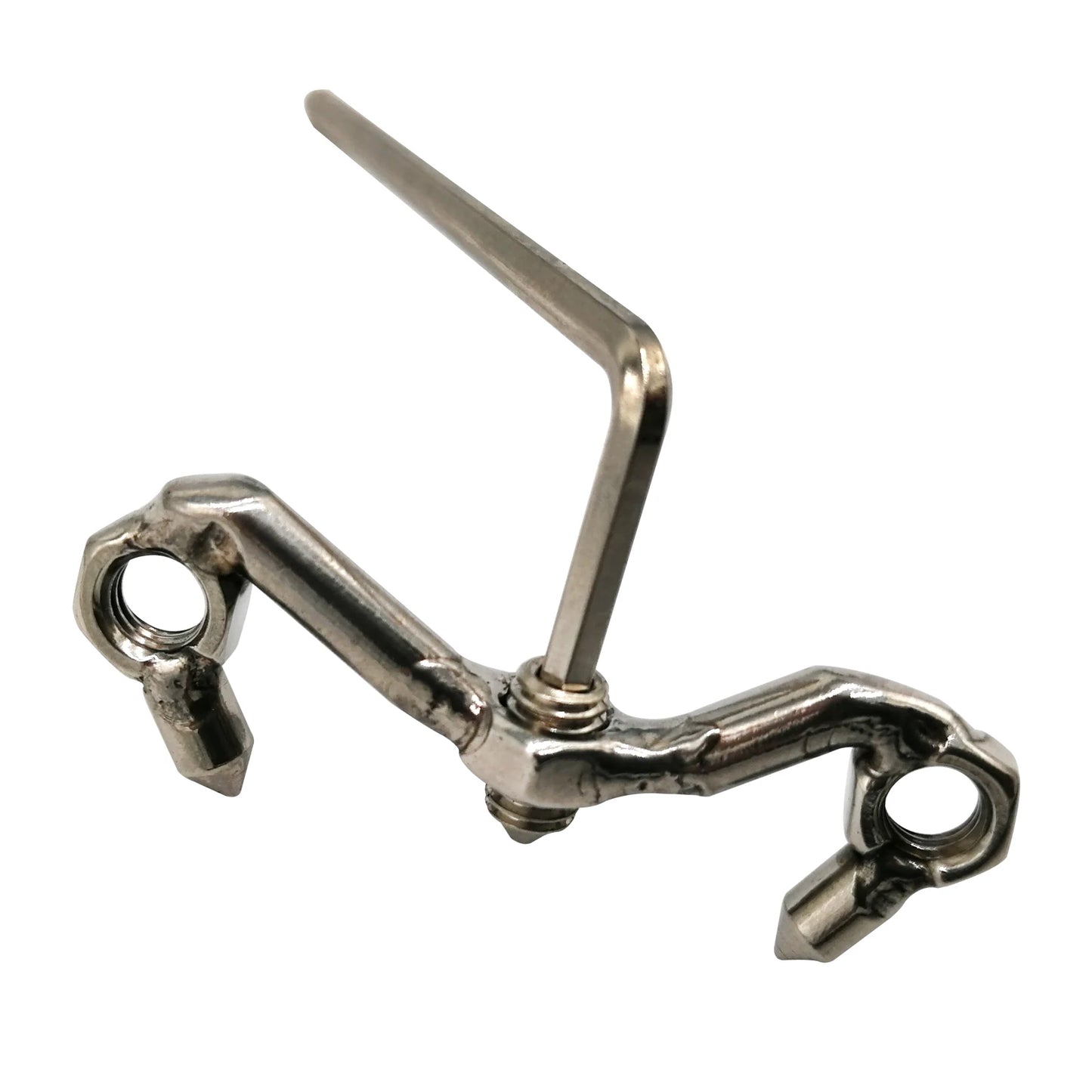 Flat Cage Stainless Steel Male Chastity Device, Super Small Cock Cage, Anti-Off Penis Ring Lock, Stealth Lock Chastity Belt