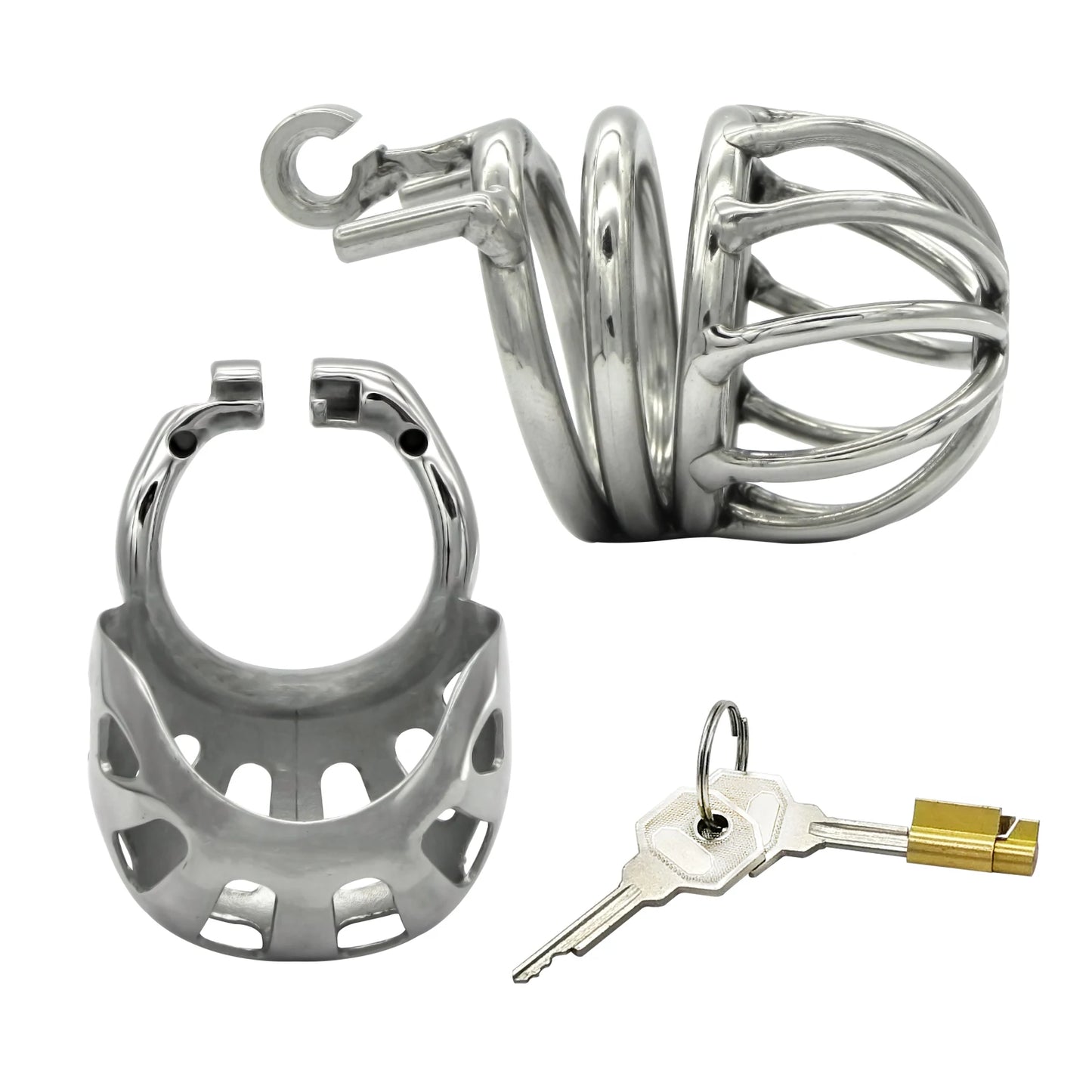 Fully wrapped Scrotum chastity Cage S140