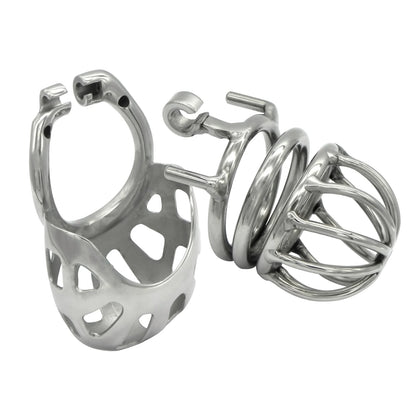 Fully wrapped Scrotum chastity Cage S140