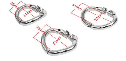 Include 3 Rings Chastity Cage Chastity Lock