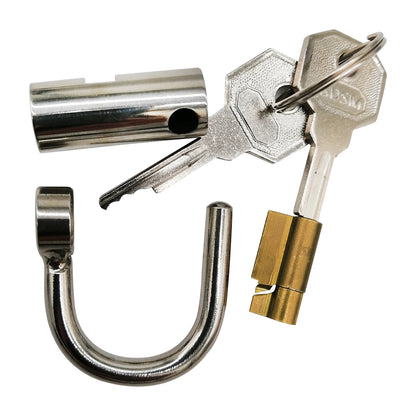 Happygo D-Ring PA Penis Glans Piercing Lock