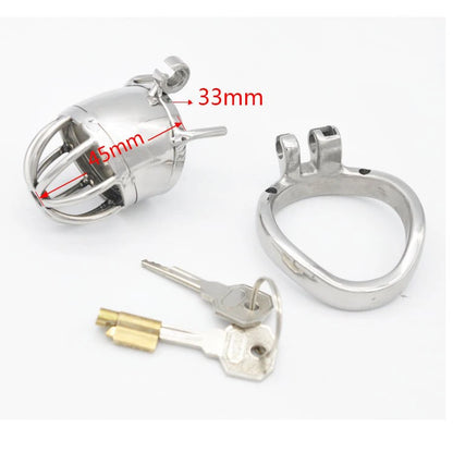 Male Chastity Device Cock Cage Penis Lock