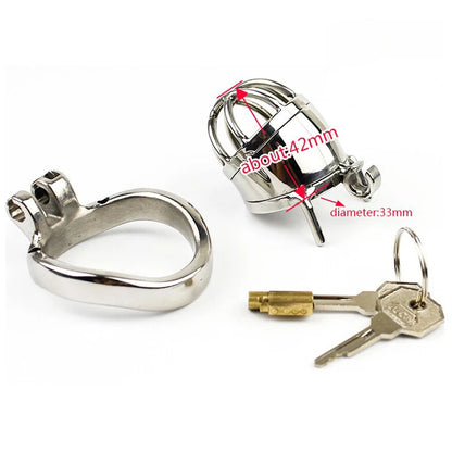 Happygo Chastity Device Cock Cage Penis Lock A271