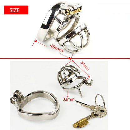 Happygo Stealth Lock Chastity Cage Penis Lock A273