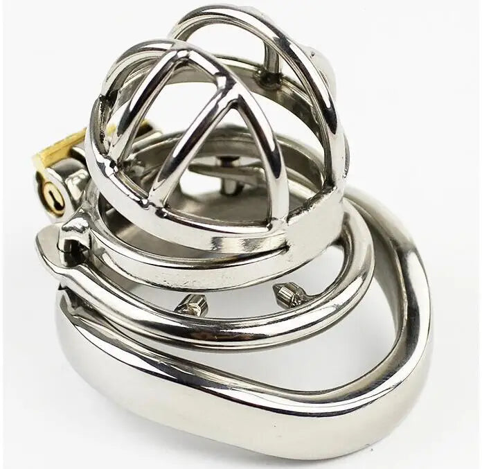 Chastity Cage with Anti-Shedding Ring