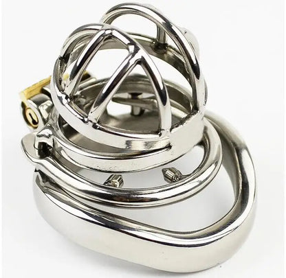 Chastity Cage with Anti-Shedding Ring