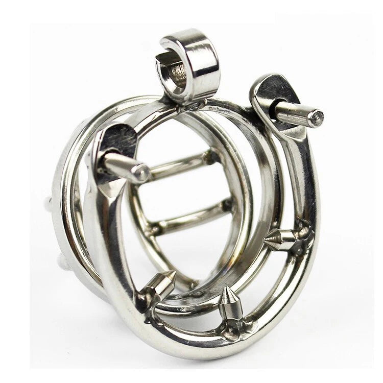 Chastity Cage with Anti-Shedding Ring