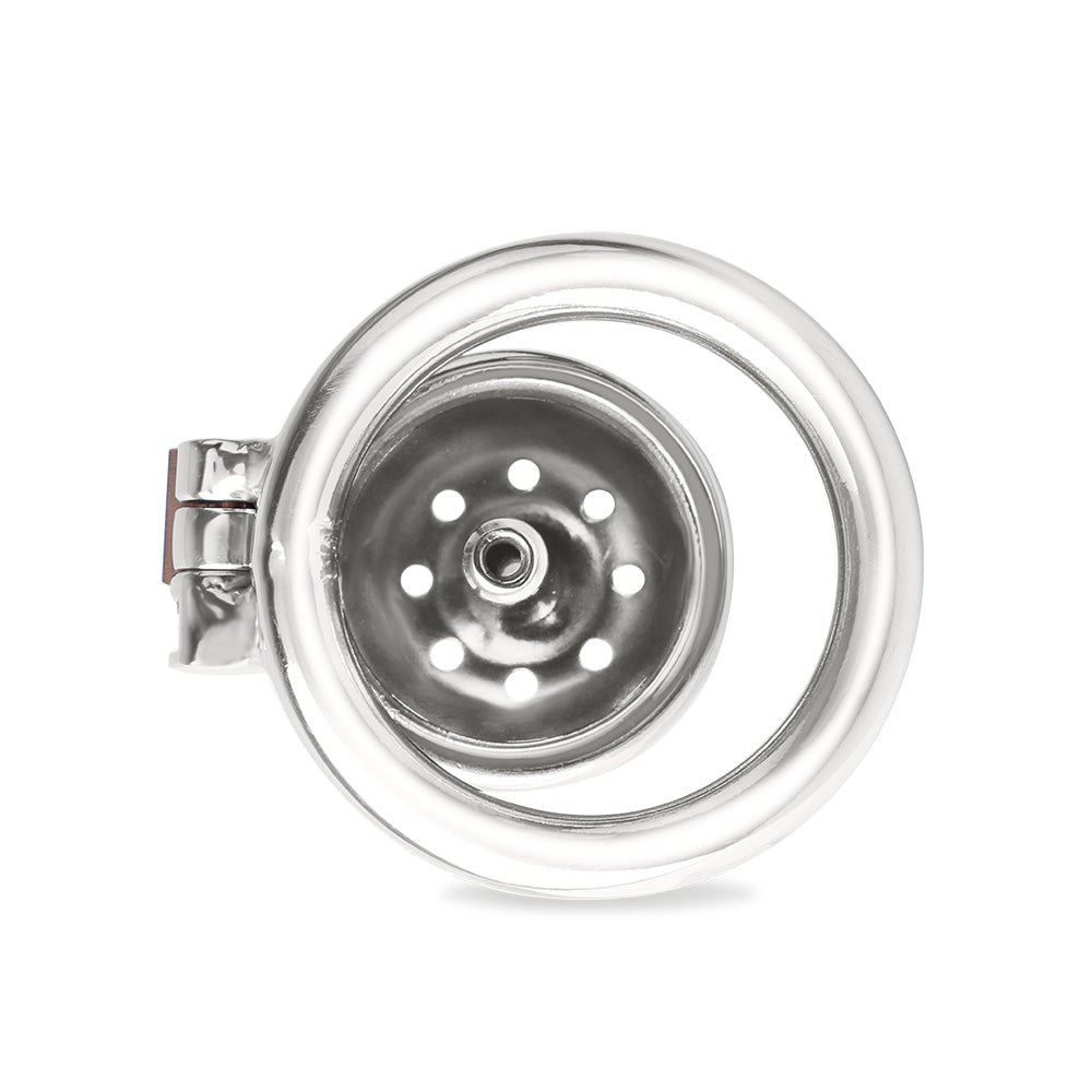 Small Cock Cage Chastity Device With Catheter