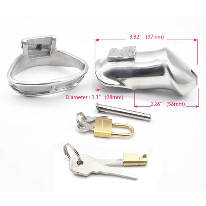 Long Chastity Device Cock Cages