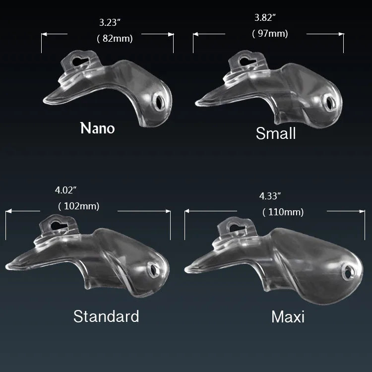 Resin V3 Chastity Device Cock Cage