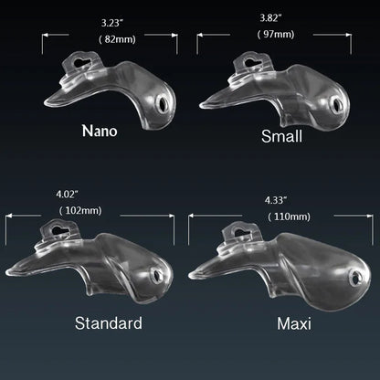 Resin V3 Chastity Device Cock Cage