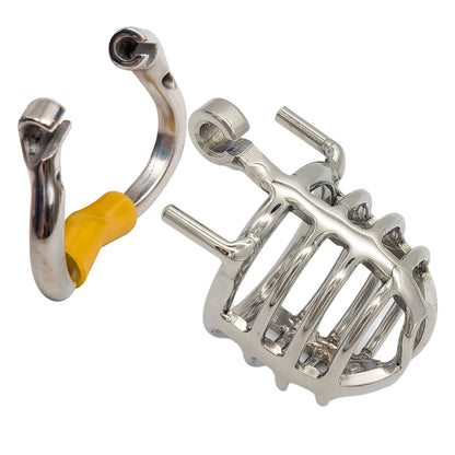 Chastity Device Cock Cage Penis Ring Lock