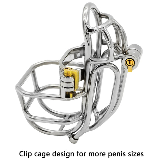 Newest Design Detachable Clip Chastity Cage