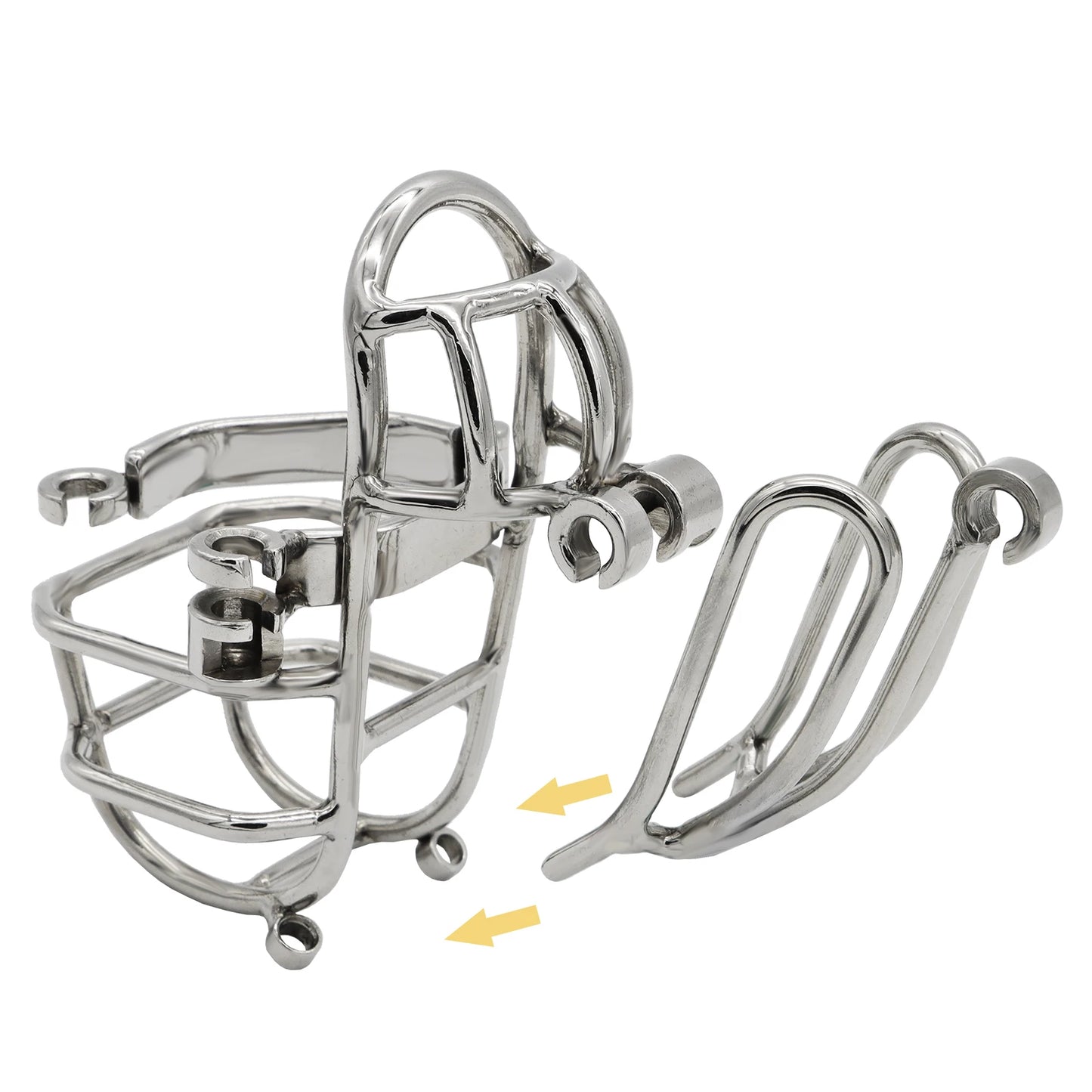 Newest Design Detachable Clip Chastity Cage