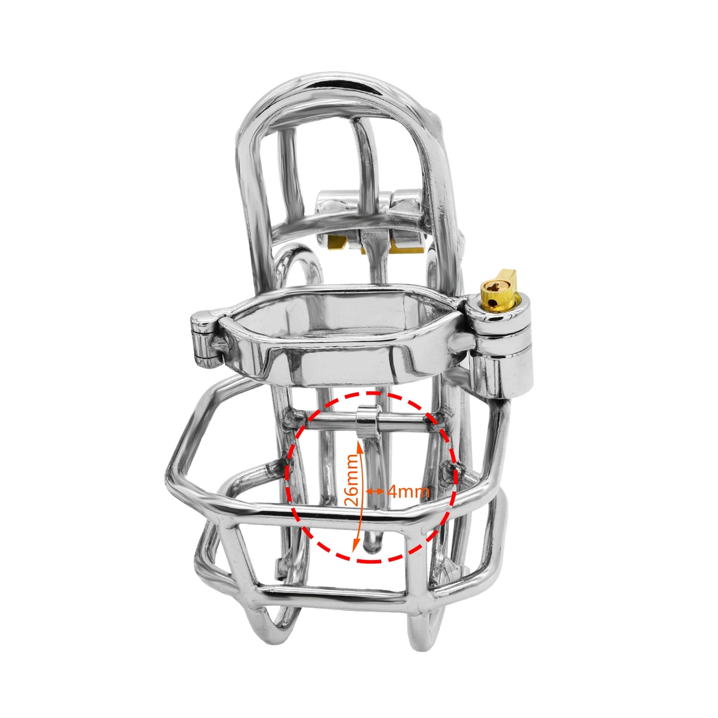 Newest Design Detachable Clip Chastity Cage
