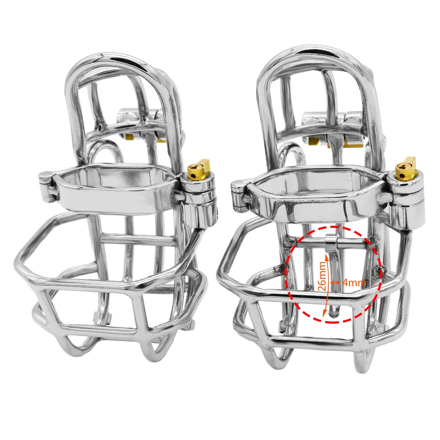 Newest Design Detachable Clip Chastity Cage